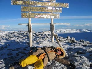 Kilimanjaro peak