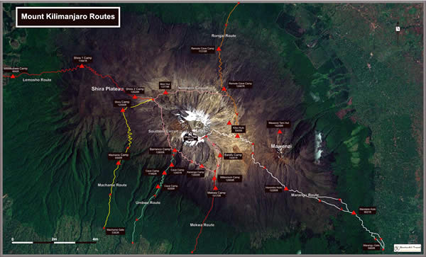 Kilimanjaro Routes